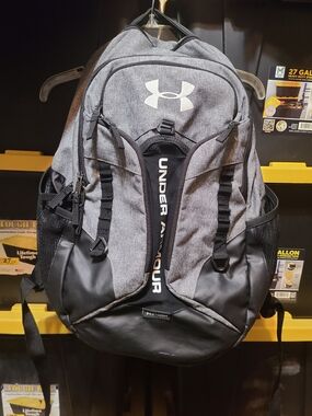 Under Armour Storm Contender Men's Gray and Black Backpack